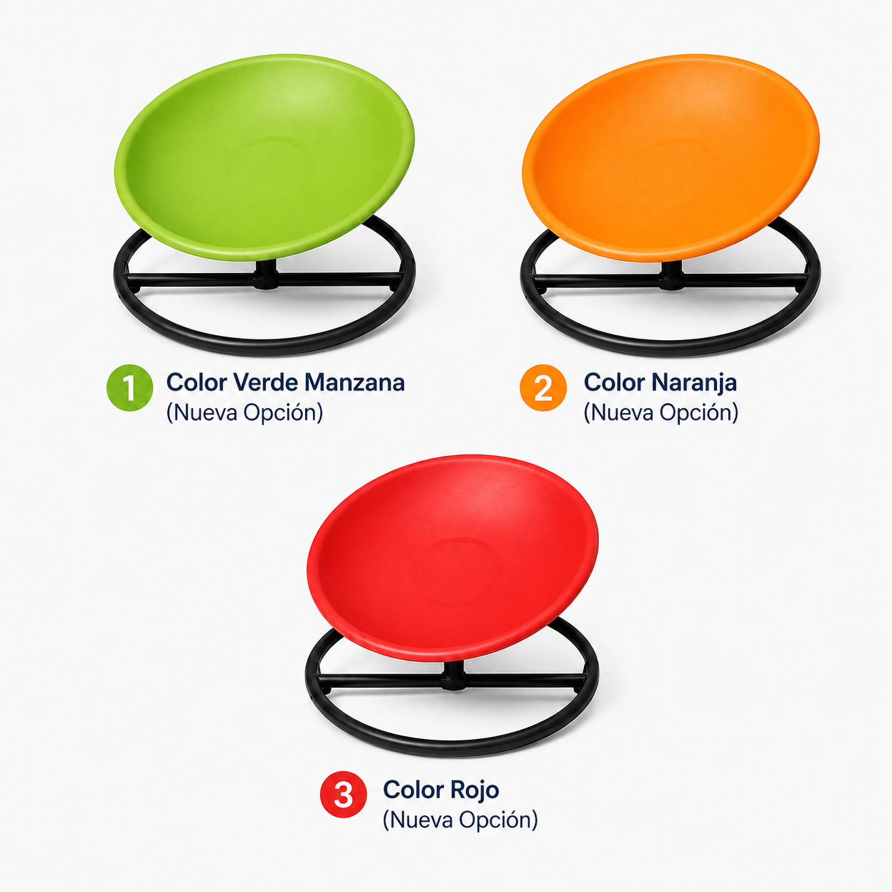 Silla Giratoria Sensorial para Niños 360° – Diversión y Equilibrio