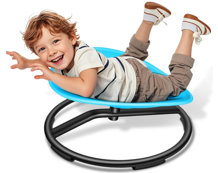 Silla Giratoria Sensorial para Niños 360° – Diversión y Equilibrio