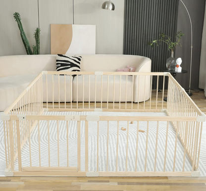 CORRAL MODULAR DE MADERA AJUSTABLE CALIDAD PREMIUM.