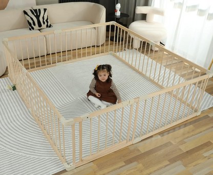 CORRAL MODULAR DE MADERA AJUSTABLE CALIDAD PREMIUM.