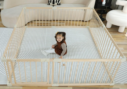 CORRAL MODULAR DE MADERA AJUSTABLE CALIDAD PREMIUM.
