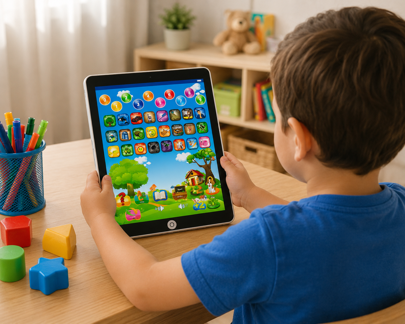 Tablet Educativa Bilingüe - Aprende Jugando - Desarrollo Cognitivo