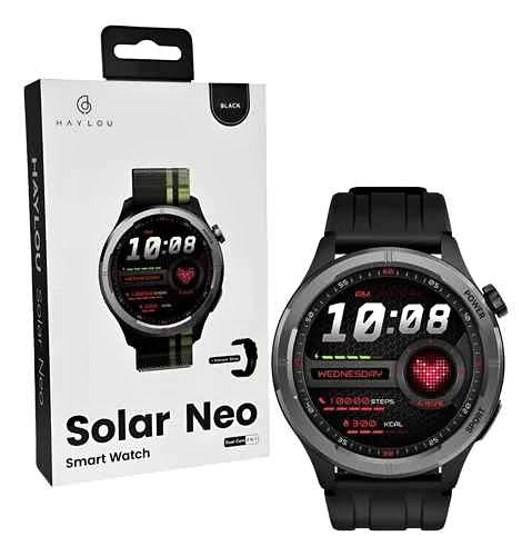 Smartwatch Haylou Solar Neo – Potencia, estilo y control total en tu muñeca