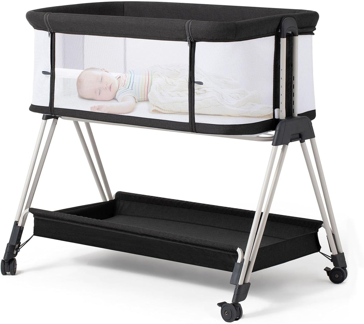 🌙 CUNA MOISÉS FODOSS 3 EN 1 — ¡DORMÍ JUNTO A TU BEBÉ CON SEGURIDAD! 👶