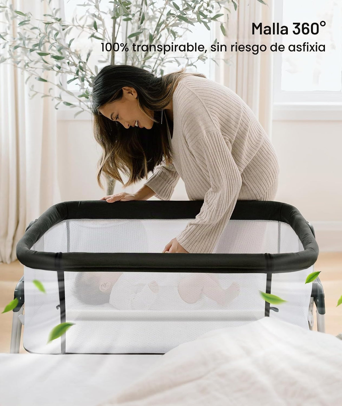 🌙 CUNA MOISÉS FODOSS 3 EN 1 — ¡DORMÍ JUNTO A TU BEBÉ CON SEGURIDAD! 👶