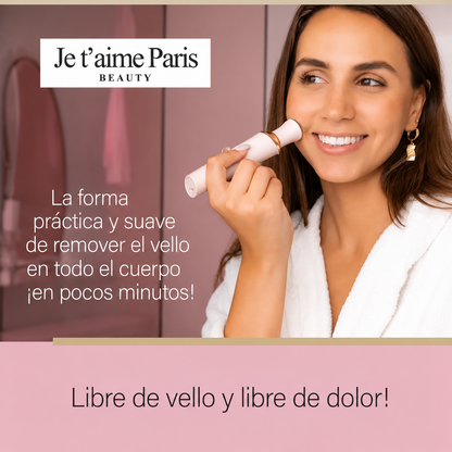 Depiladora Facial y Corporal Je T'Aime Paris | Swiss Nature Labs