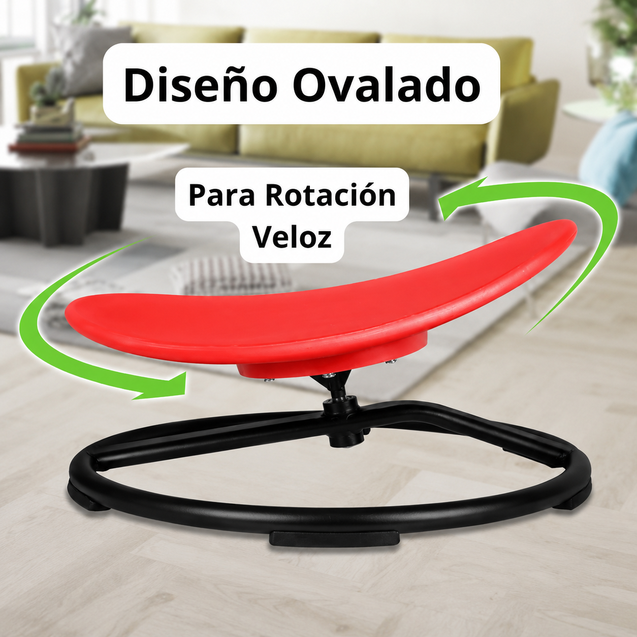 Silla Giratoria Sensorial para Niños 360° – Diversión y Equilibrio