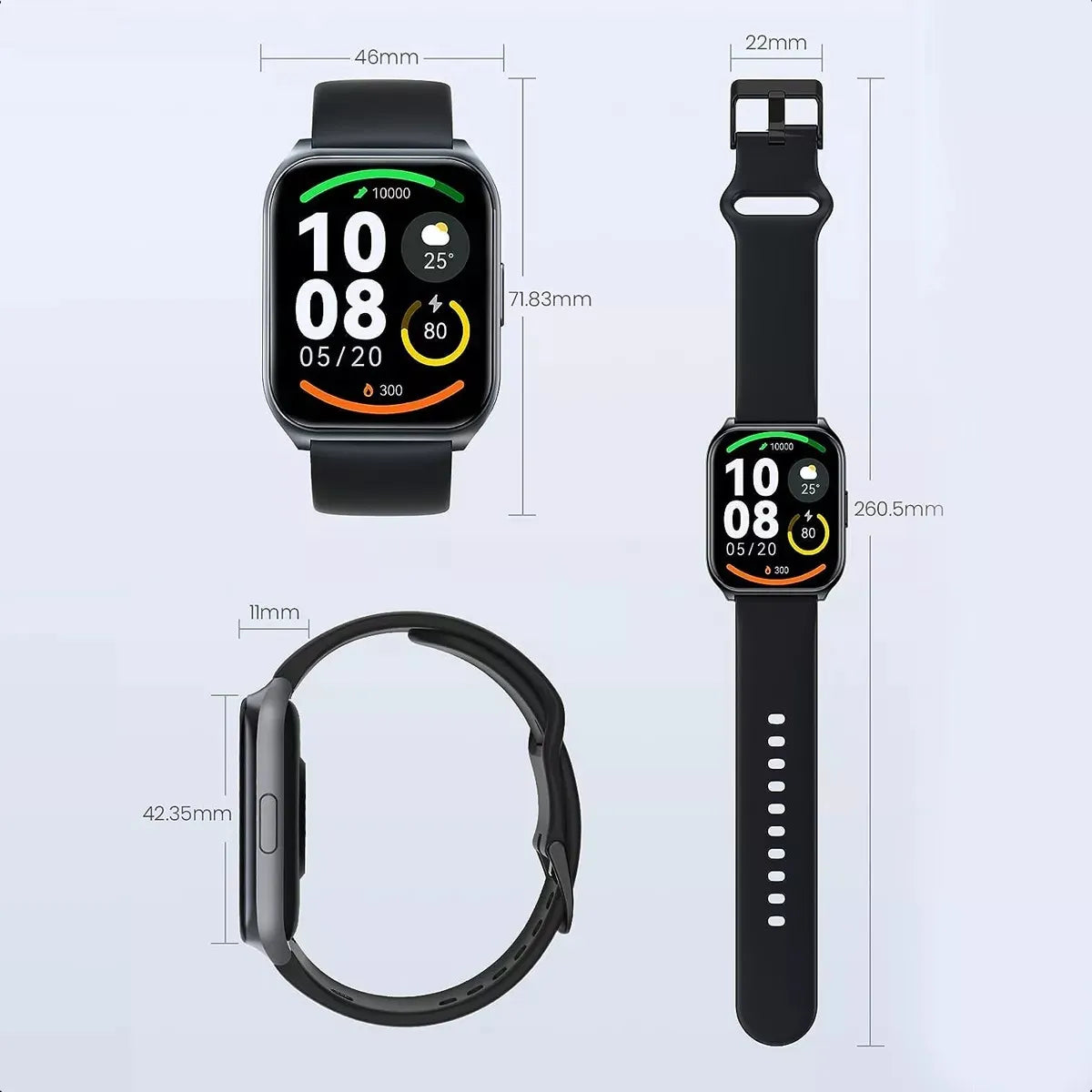 Smartwatch Haylou Watch 2 Pro – Black
