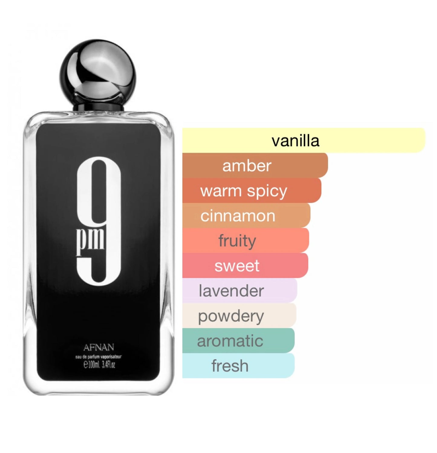 AFNAN 9PM EAU DE PARFUM 100 ml: Perfume
