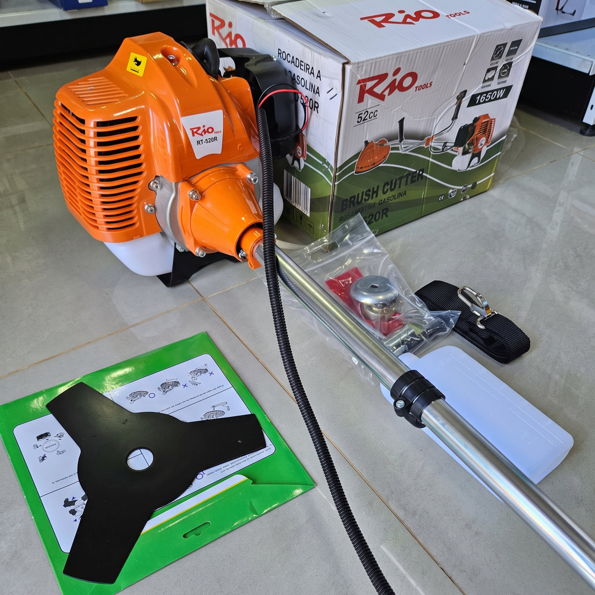 Desmalezadora Profesional 52cc Rio Tools