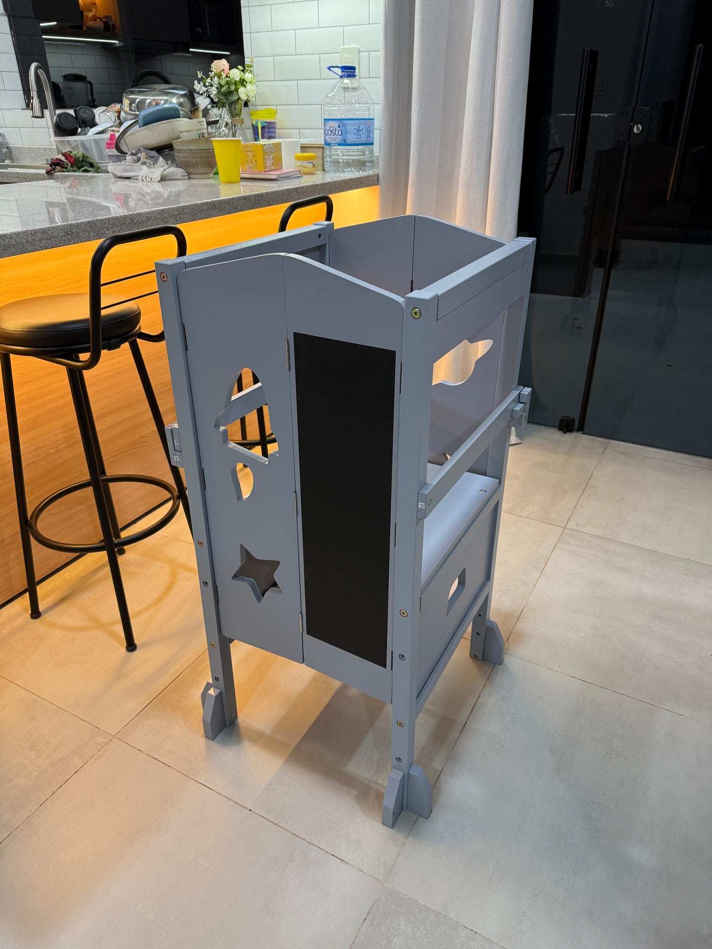 Taburete de Aprendizaje - Silla Torre Infantil - Estilo Montessori