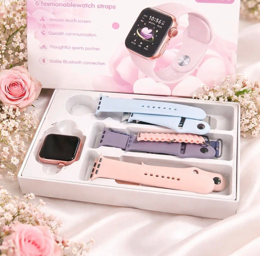 Smartwatch L20 Mini (EURA) 6 Mallas – Tecnología compacta, estilo inteligente