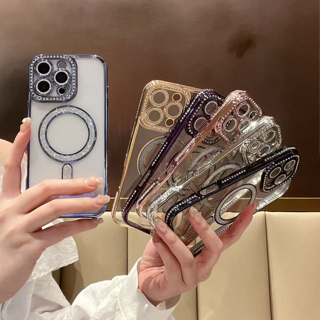 Case Magnético Luxury Brillo ✨