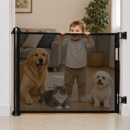 Puerta Enrrollable - Open Door - Puerta Retractil de Seguridad Extra Alta 112CM