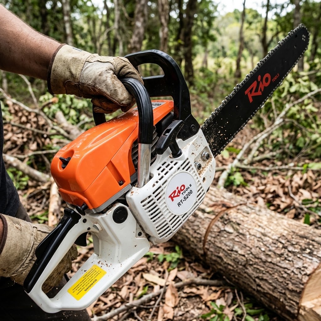 Motosierra Profesional Rio Tools RT-5200 – 52cc, Espada 22"
