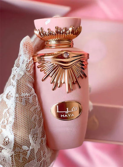 PERFUME ÁRABE HAYA ROSA 100ML