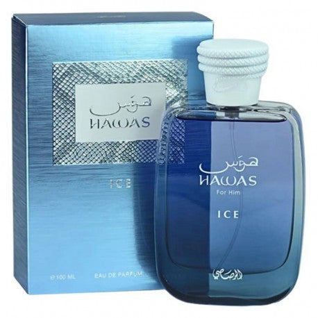 RASASI HAWAS ICE Eau de Parfum 100 ml – Frescura intensa que domina