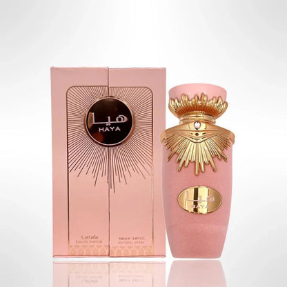 PERFUME ÁRABE HAYA ROSA 100ML