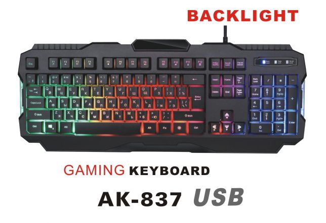 Teclado Gamer AK-837
